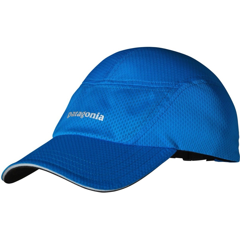 Patagonia Air Flow Cap Blue Lightweight Mesh Unisex Adult Hat READ